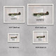 Принт на склі «Винищувач Curtiss P-40 14 Ескадрилья RNZAF 1942 рік»
