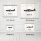 Принт на склі «Винищувач Boulton Paul Defiant Mk 1 277 Ескадрилья 1942 рік»
