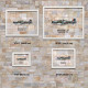 Принт на склі «Винищувач Boulton Paul Defiant Mk 1 277 Ескадрилья 1942 рік»