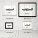 Принт на склі «Винищувач Boulton Paul Defiant Mk 1 277 Ескадрилья 1942 рік»