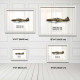 Принт на склі «Винищувач Boulton Paul Defiant Mk 1 264 Ескадрилья 1940 рік»