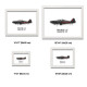 Принт на склі «Винищувач Boulton Paul Defiant Mk 1 125 Ескадрилья 1941 рік»