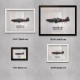 Принт на склі «Літак Boulton Paul Defiant Mk 1 264 Ескадрилья 1941 рік»