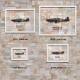 Принт на склі «Винищувач Boulton Paul Defiant Mk 1 96 Ескадрилья 1941 рік»
