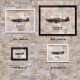 Принт на склі «Винищувач Boulton Paul Defiant Mk 1 96 Ескадрилья 1941 рік»