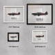 Принт на склі «Винищувач Boulton Paul Defiant Mk 1 151 Ескадрилья 1942 рік»
