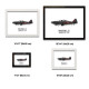 Принт на склі «Винищувач Boulton Paul Defiant Mk 1 151 Ескадрилья 1942 рік»