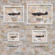Принт на склі «Винищувач Boulton Paul Defiant Mk 1 151 Ескадрилья 1942 рік»