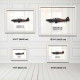 Принт на склі «Літак Boulton Paul Defiant Mk 1 96 Ескадрилья 1942 рік»