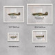 Принт на склі «Винищувач Hawker Hurricane Mk 1 249 Ескадрилья 1940 рік»