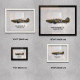 Принт на склі «Винищувач Hawker Hurricane Mk 1 85 Ескадрилья 1939 рік»