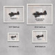 Принт на склі «Винищувач Hawker Typhoon 168 Ескадрилья 1944 рік»