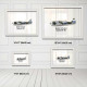 Принт на склі «Винищувач-бомбардувальник Republic P-47D Thunderbolt 30 Ескадрилья 1945 рік»