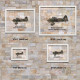 Принт на склі «Літак Westland Lysander Mk. I 1 Індійська Ескадрилья 1941 рік»