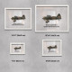 Принт на склі «Літак Westland Lysander Mk. I 1 Індійська Ескадрилья 1941 рік»